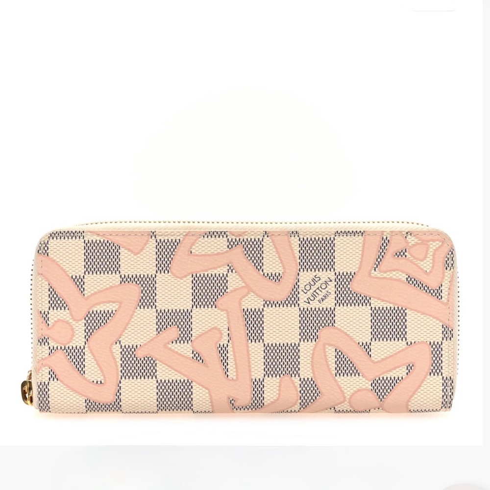 💕 Louis Vuitton Damier Azur Tahitienne Clemence Wallet 💕
